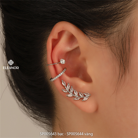  Bông tai - SP005643 màu bạc 
