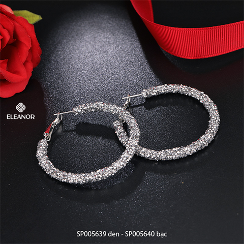  Bông tai - SP005640 màu bạc 