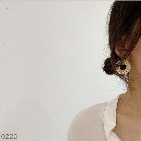  Bông tai - SP000222 trắng 