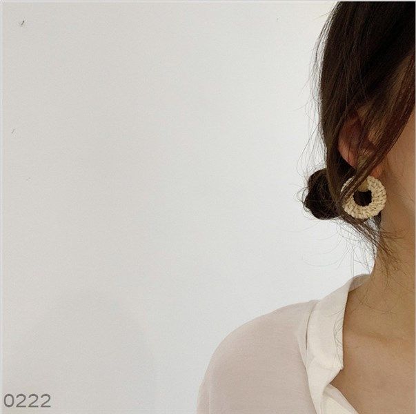  Bông tai - SP000222 trắng 