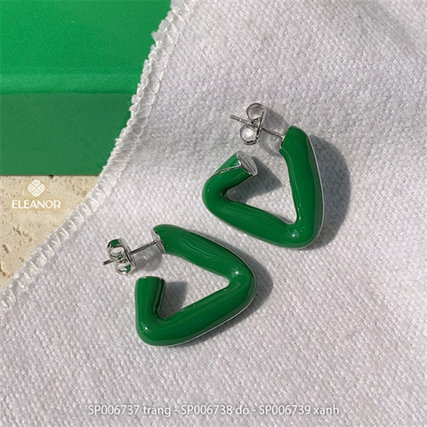  Bông tai - SP006739 xanh 