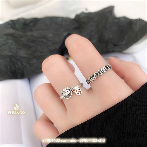  Nhẫn - SP004402 con mèo 