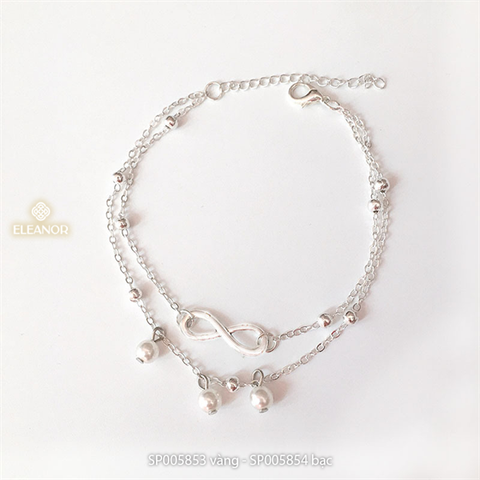  Lắc chân - SP005854 màu bạc 