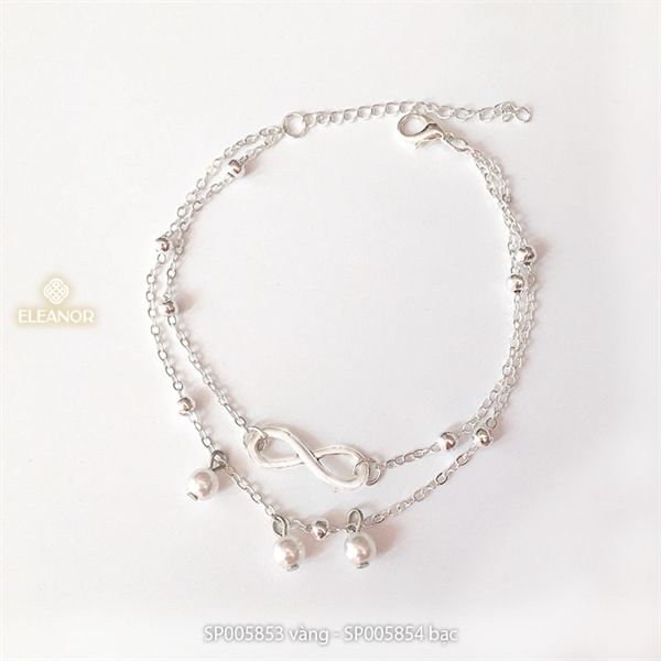  Lắc chân - SP005854 màu bạc 