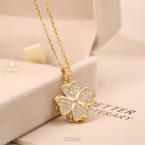  Dây chuyền - SP005887 màu vàng 