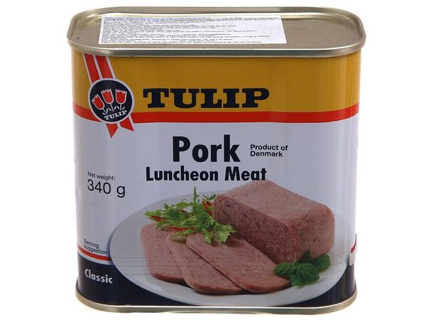  Thịt Heo Hộp Tulip Pork Luncheon Meat 340 G (TULIP) 