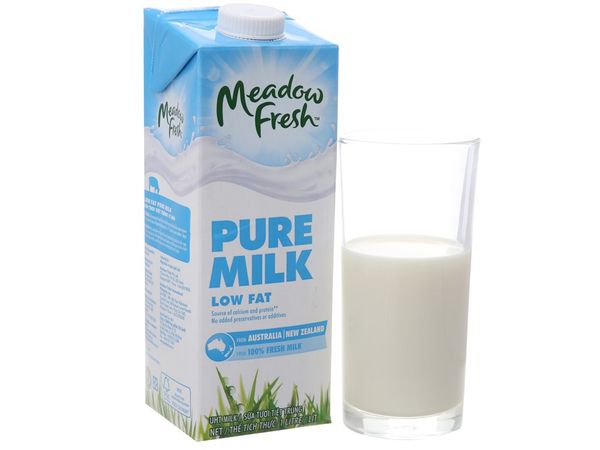   Sữa Tươi Tiệt Trùng Ít Béo 1 Lít (Meadow Fresh)  