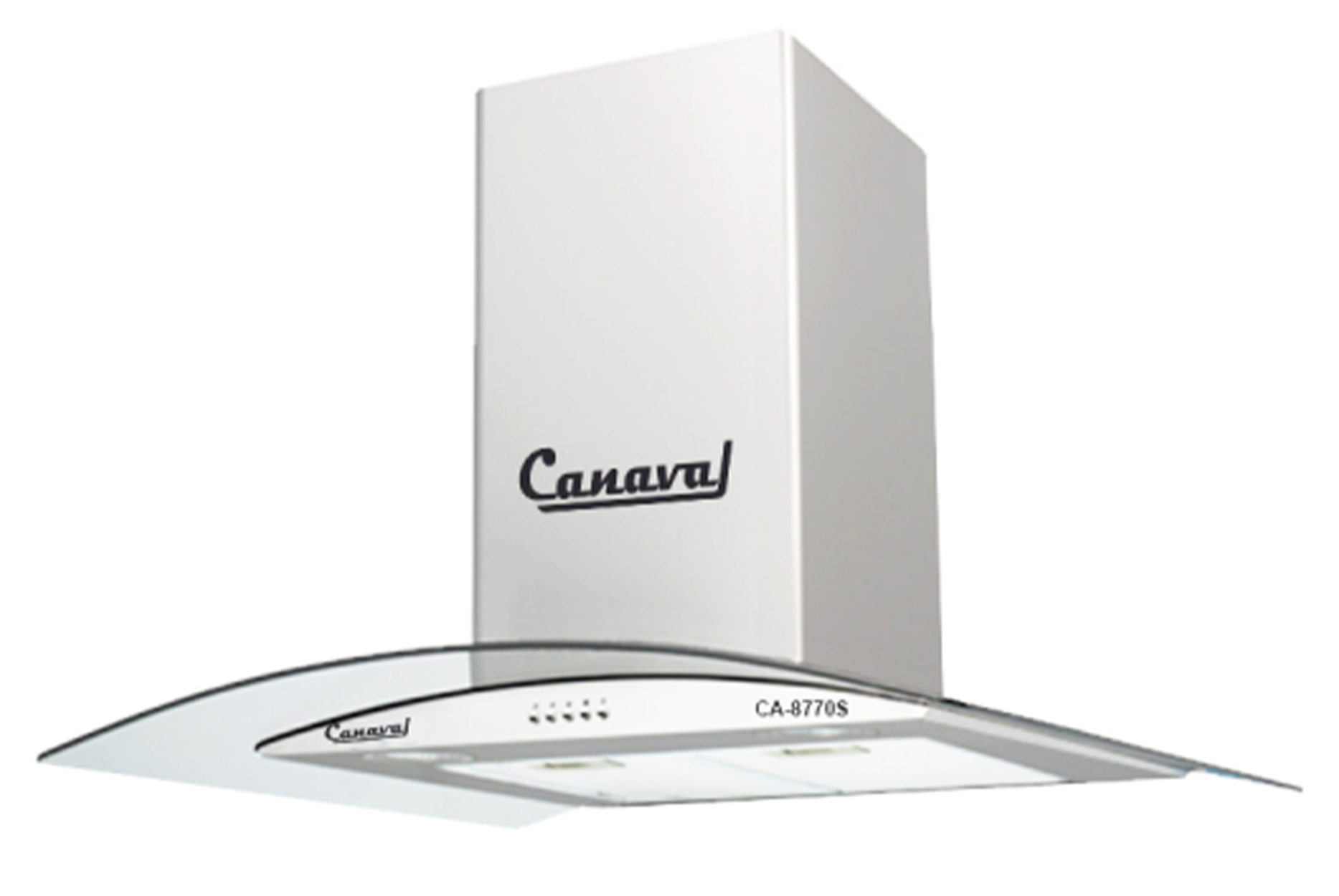 Máy hút mùi kính cong Canaval CA-8770S