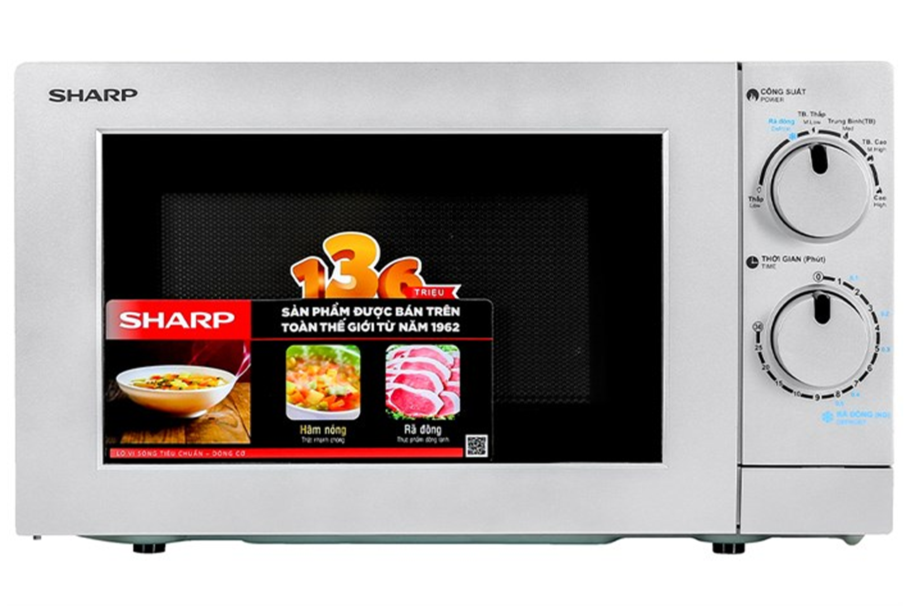 Lò vi sóng Sharp R-209VN-SK 20 lít
