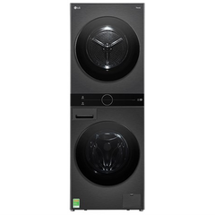 Tháp giặt sấy LG WashTower Inverter giặt 14 kg sấy 10 kg WT1410NHB