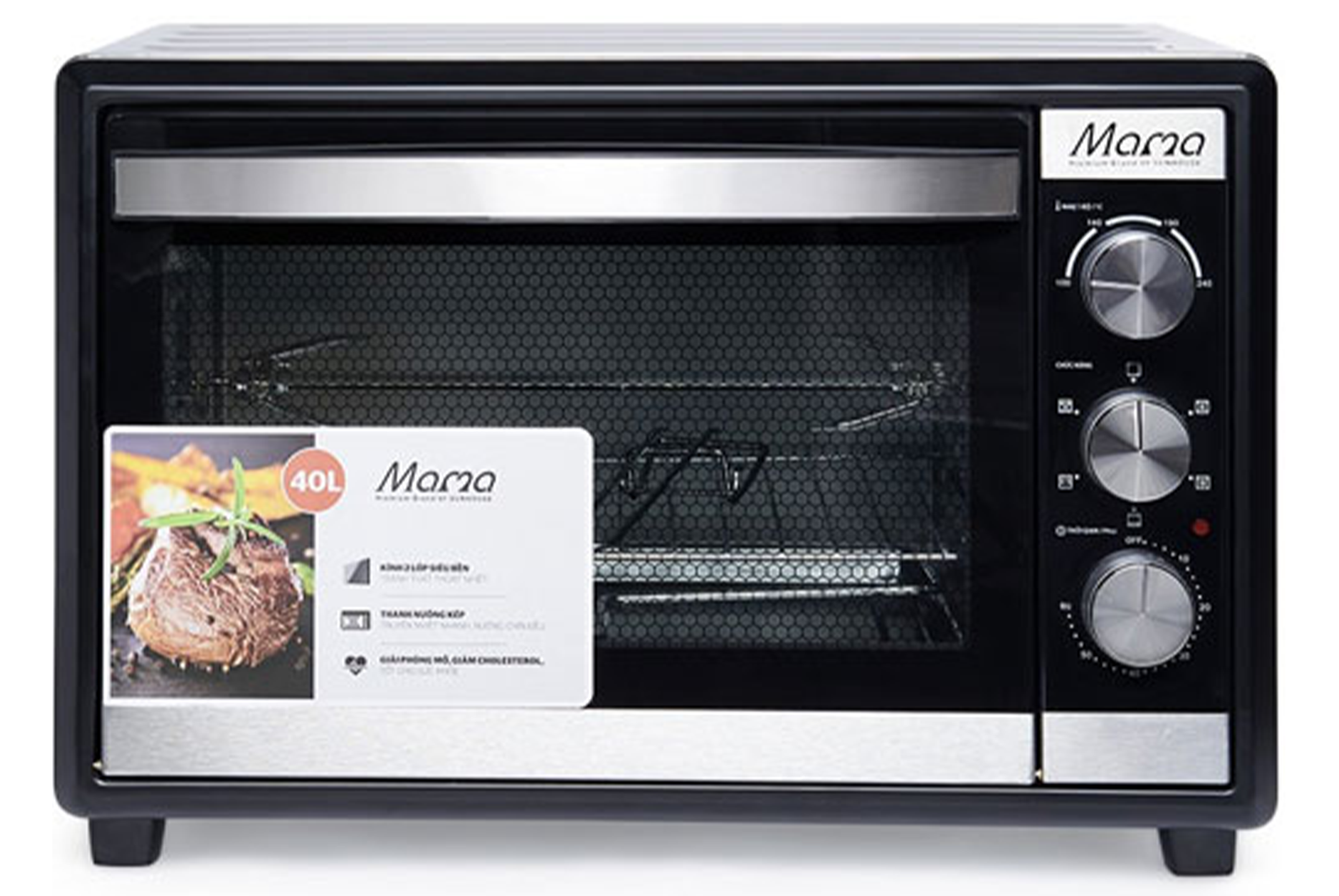 Lò nướng điện Sunhouse Mama SHD4240S 40 Lít