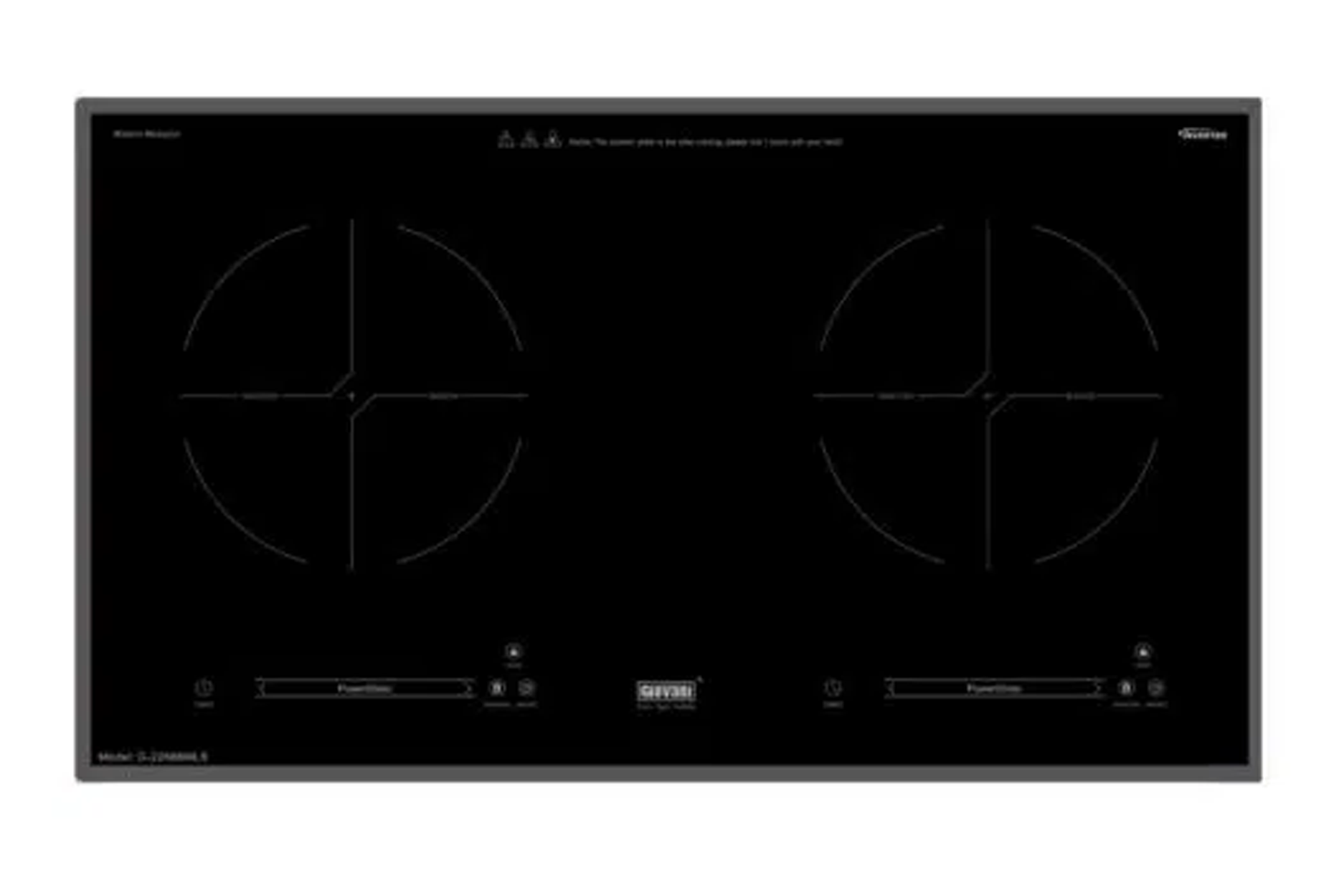 Bếp điện từ đôi Giovani G-22686 MLS