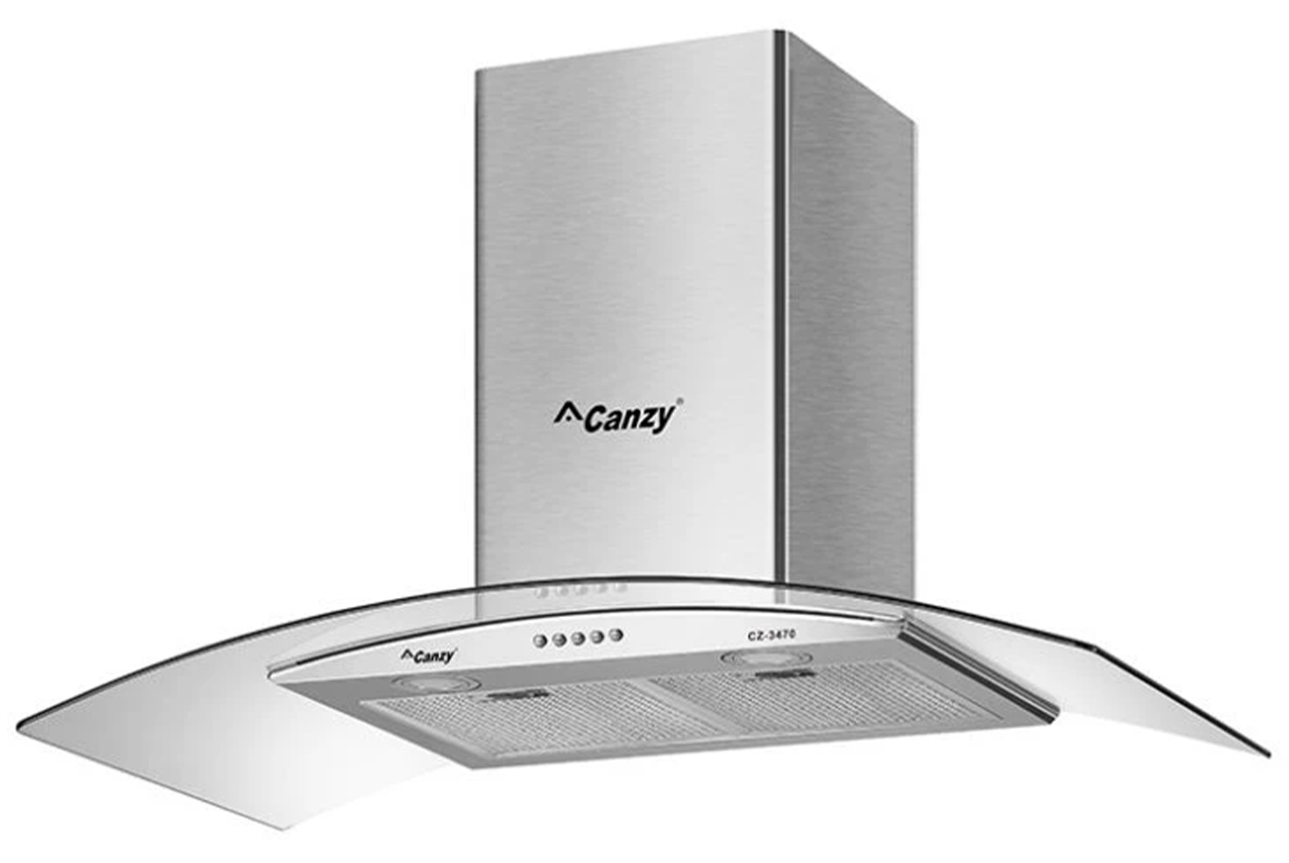 Máy hút mùi kính cong Canzy CZ 3470