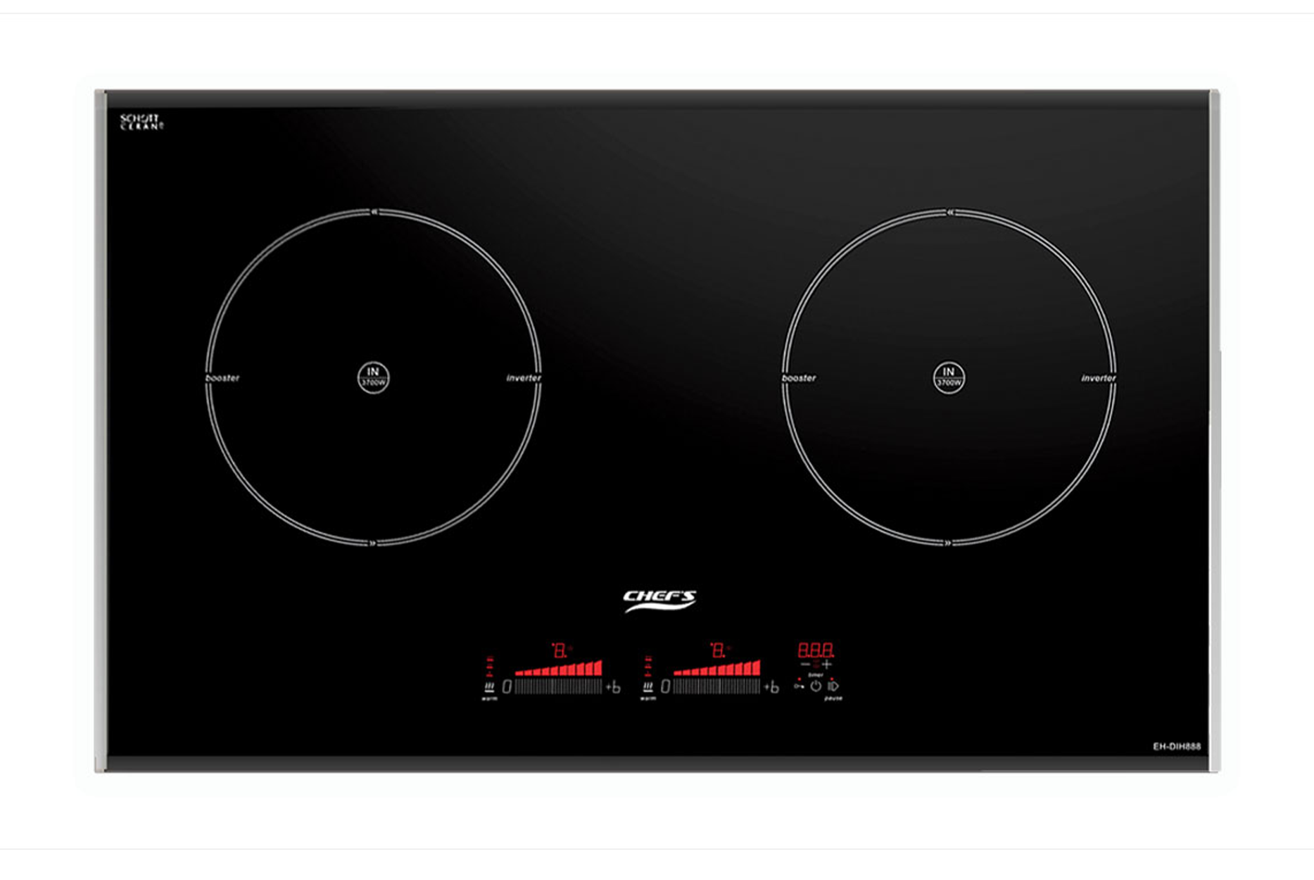 Bếp điện từ đôi Chef's EH-DIH888