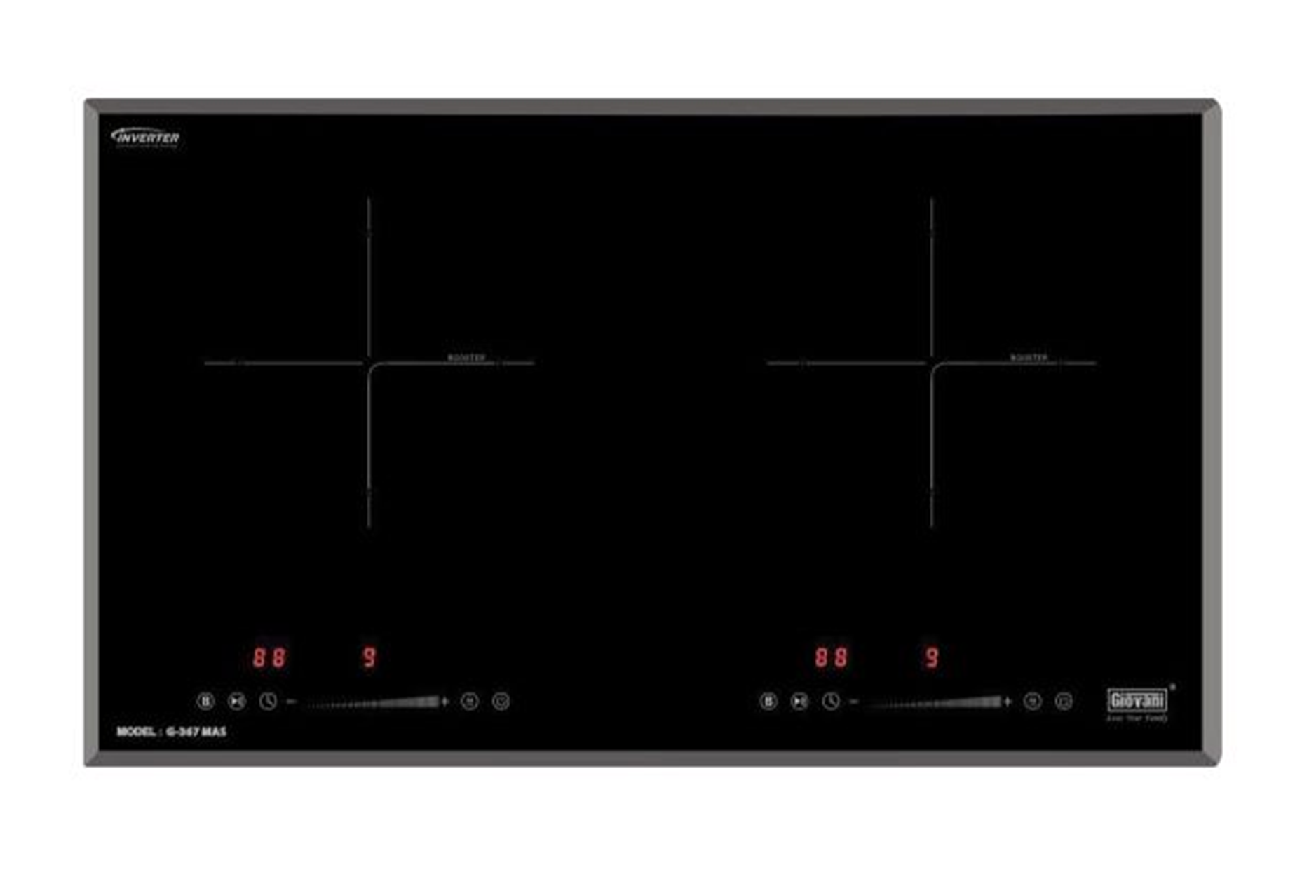 Bếp điện từ đôi Giovani G-367 MAS