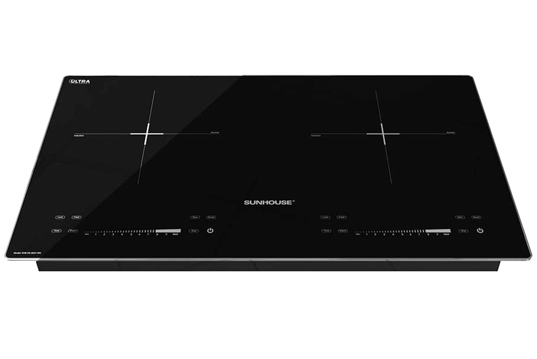 Bếp điện từ đôi Sunhouse SHB-CB.QD01-BN