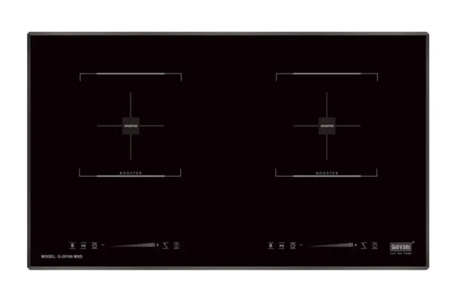 Bếp điện từ đôi Giovani G 20618 MAS