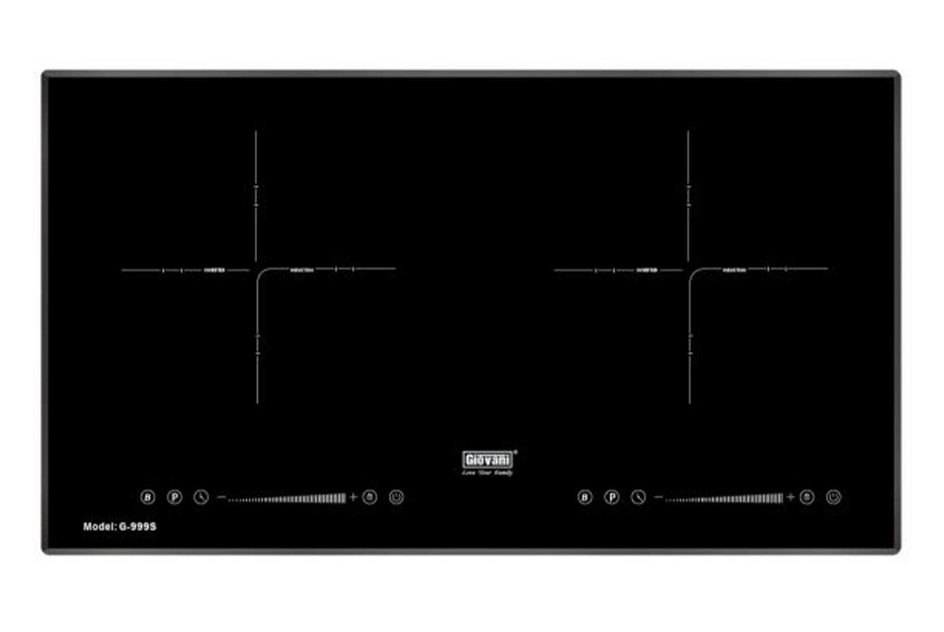 Bếp điện từ đôi Giovani G-999 S