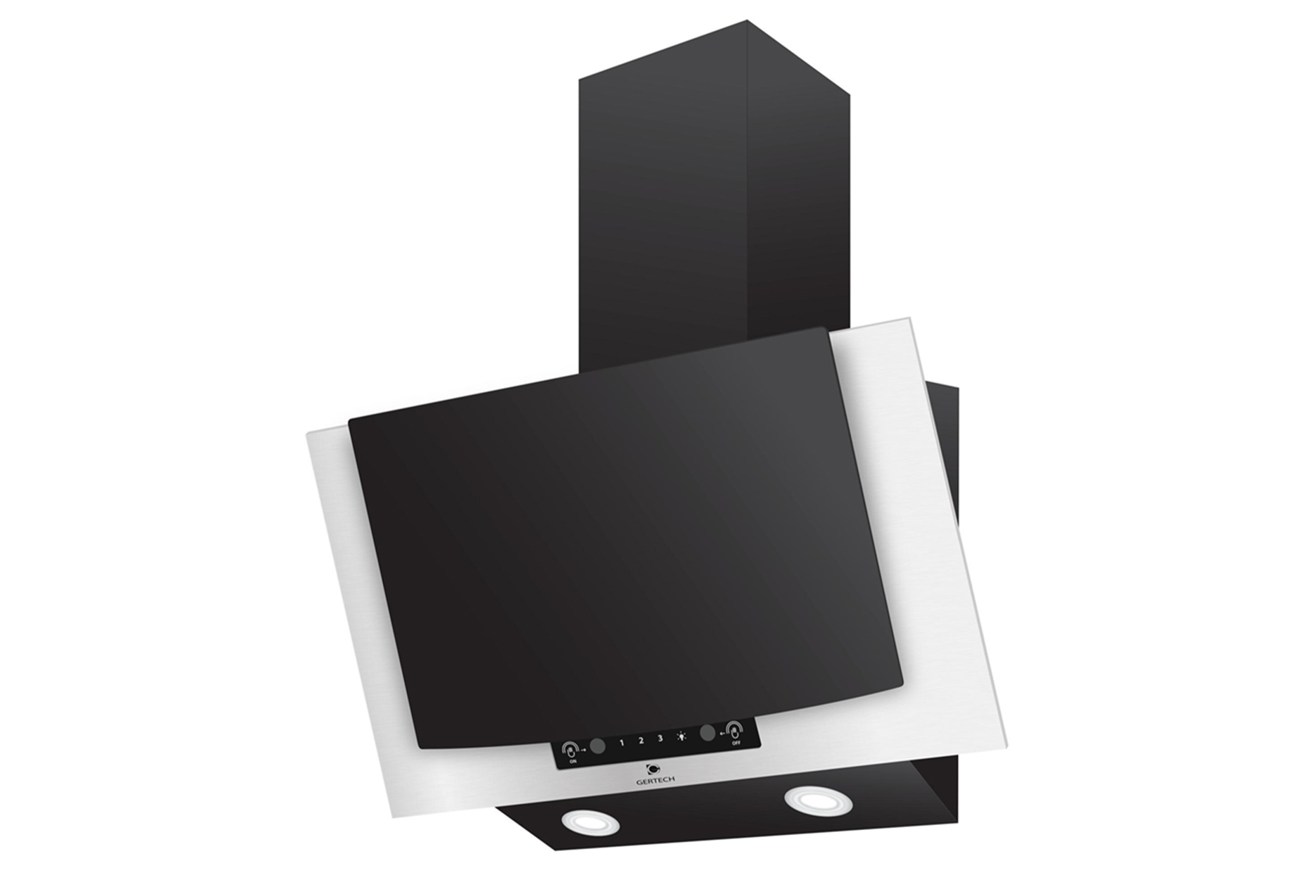 Máy hút mùi vát nghiêng Gertech GT-H266