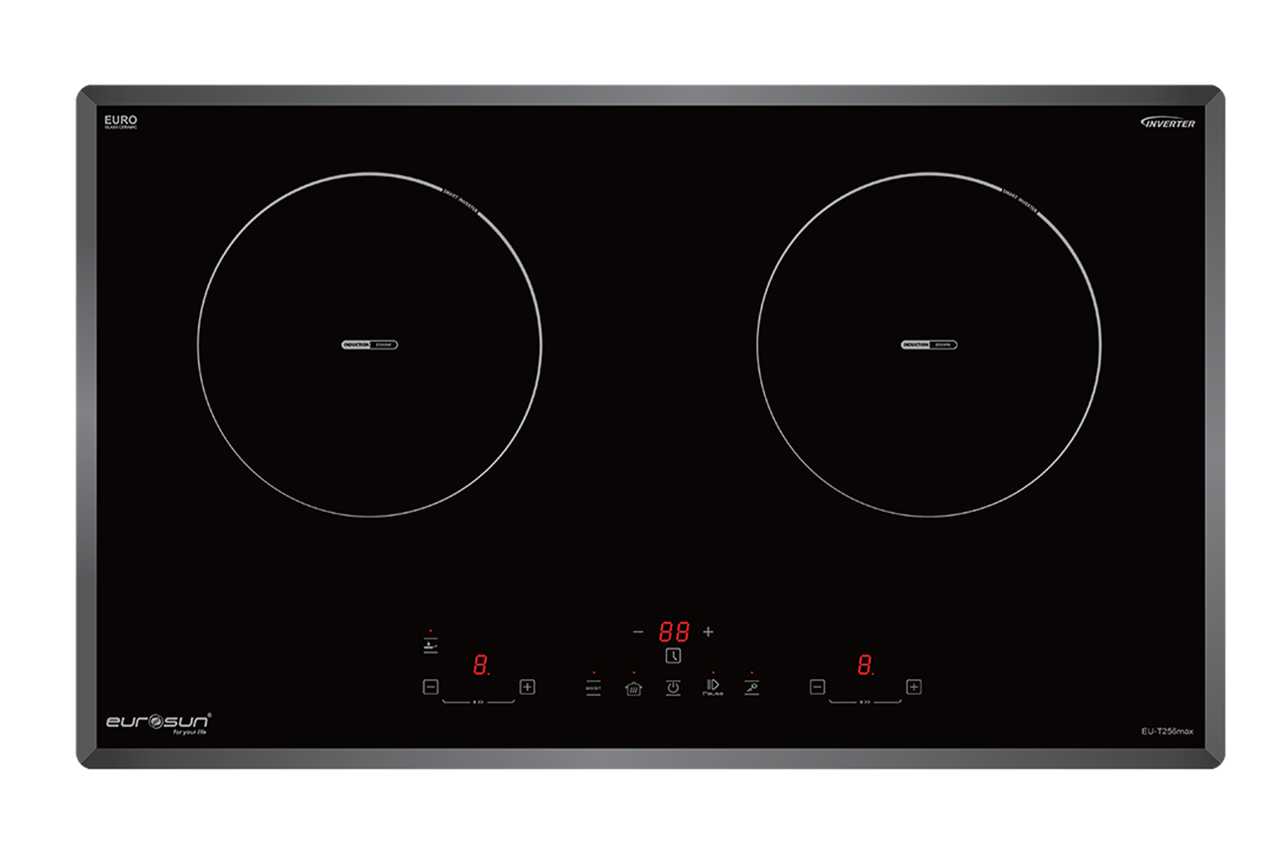 Bếp điện từ đôi Eurosun  EU-T256Max