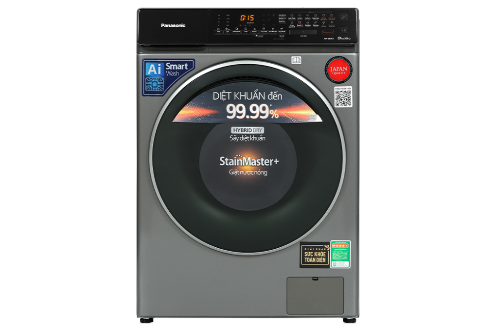 Máy giặt sấy Panasonic Inverter 9 kg NA S96FC1LVT - S96FC1LVT
