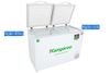 Tủ đông Kangaroo Inverter 388 lit KG 388NC2 - 1 ngăn đông 1 ngăn mát