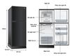 Tủ lạnh Toshiba Inverter 233 lít GR A28VM(UKG1)