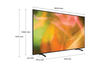 Smart Tivi Samsung 4K 43 inch UA43AU8000KXXV - 43AU8000