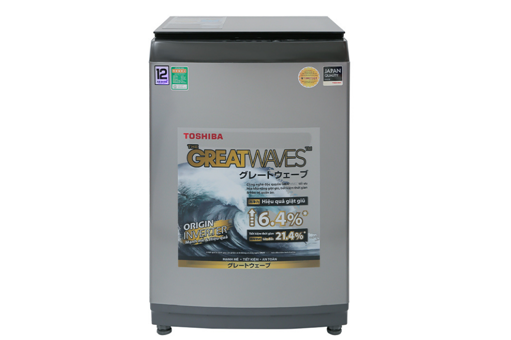 Máy giặt Toshiba Inverter 12 kg AW DUK1300KV(SG) - DUK1300KV(SG)