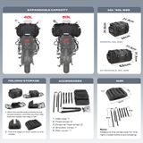 Túi yên xe máy 40-60L Rhinowalk MT4060