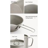 Cốc Titanium Siêu Nhẹ NatureHike NH20CJ005