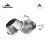 Bát ăn dã ngoại inox Campingmoon S220