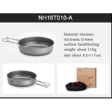 Chảo dã ngoại Titanium NatureHike TJP01 - NH18T010-A
