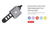 Đèn cảnh bảo trước xe đạp Gaciron W08J-80