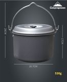 Bộ nồi nhôm 6-8 người Campingmoon MC-700