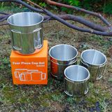 Bộ cốc inox 4 chiếc Icefire