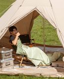 Túi ngủ cotton 3 lớp Glamping Naturehike NH20MSD01