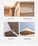 Lều cắm trại Glamping 6-8 người khung bơm hơi Naturehike NH20ZP010
