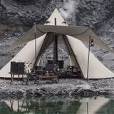 Lều cắm trại Glamping 6-8 người bát giác Naturehike NH20ZP014