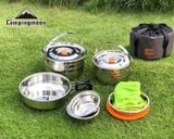 Bộ nồi inox 6 người Campingmoon MC-210