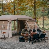 Lều tự bung 3 phòng 8-10 người Village 17 Glamping Naturehike CNH22ZP021