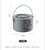 Bộ nồi nhôm dã ngoại 4-7 người Naturehike CNK2450CF010