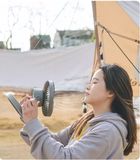 Quạt sạc có đèn pin 8000mAh H12