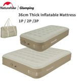 Đệm hơi tự bơm dày 36cm siêu êm tích hợp bơm điện Glamping Naturehike CNH22DZ015 (ver. 2024)