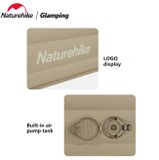 Đệm hơi tự bơm dày 36cm siêu êm tích hợp bơm điện Glamping Naturehike CNH22DZ015 (ver. 2024)