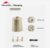 Đệm hơi tự bơm dày 36cm siêu êm tích hợp bơm điện Glamping Naturehike CNH22DZ015 (ver. 2024)