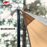 Cọc chống tăng, lều Φ28mm - Φ33mm Naturehike NH20PJ040 I NH20PJ048