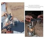 Cốc inox dã ngoại Campingmoon S180 - S190