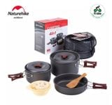 Bộ nồi dã ngoại 3 chiếc Naturehike NH15T203-G