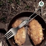 Thìa - Dao - Dĩa Titanium gấp gọn Naturehike NH19C001-J
